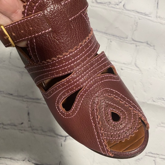 Chie Mihara retro leather heels - Picture 6 of 9